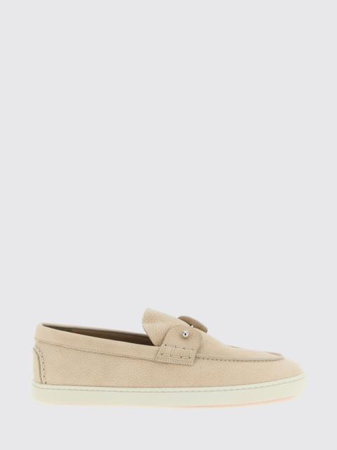 Christian Louboutin Christian Louboutin Men Chambeliboat Suede Loafers Christian Louboutin