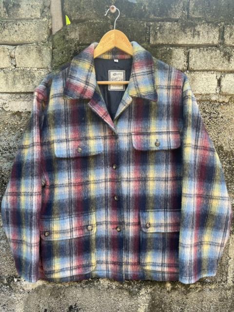 Other Designers Japanese Brand - JINO HOUSE “NOTEWORTHY” Vintage Plaid Jacket – Belted Back