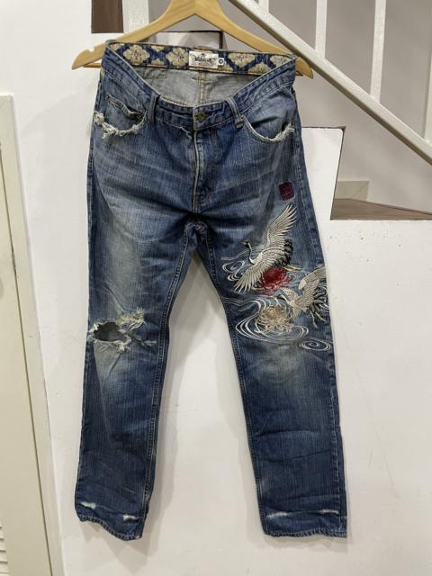 Other Designers Distressed Denim - Authentic KARA KURI Distress Denim