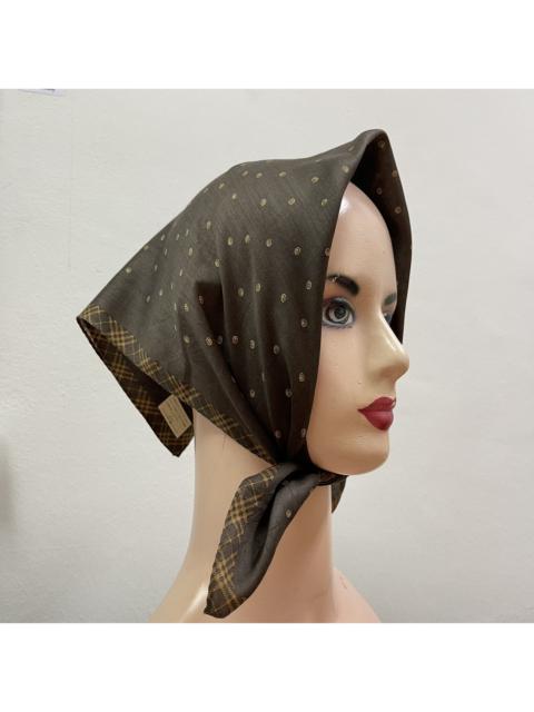 Other Designers Vintage - BURBERRY BANDANA HANDKERCHIEF NECKERCHIEF HEADBAND TURBAN