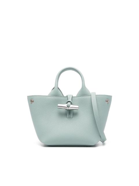 XS Le Roseau Essential leather bucket bag