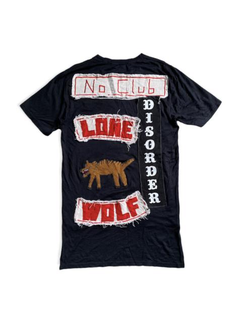 Maison MIHARAYASUHIRO SS17 No Club Lone wolf Patch Long T Shirt