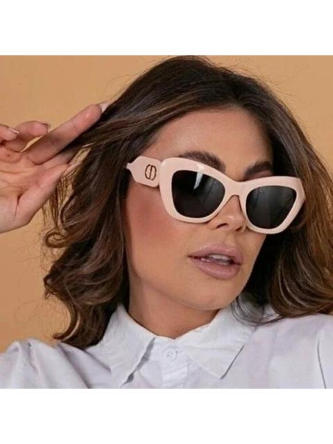 Dior NEW Dior DIORBOBBY B1U 40C0 Powder Pink Green Women Butterfly Sunglasses