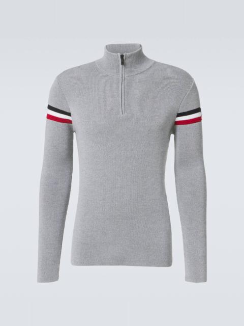 Fusalp Wengen IV wool half-zip sweater