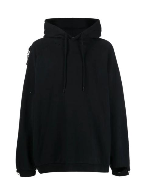 Raf Simons ARTWORK-PRINT COTTON HOODIE