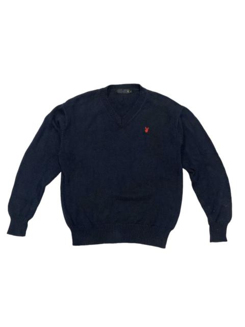 Other Designers Vtg Playboy Knitted Sweater