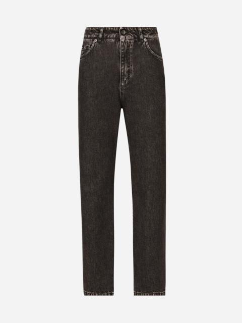 Dolce & Gabbana Cotton denim boyfriend jeans