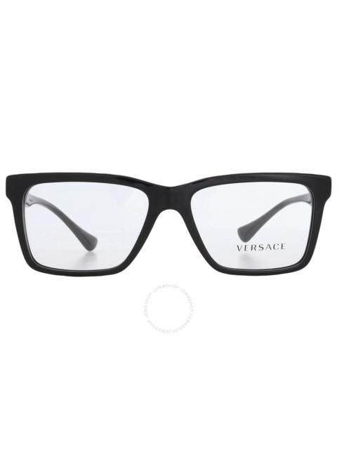 VERSACE Versace Demo Rectangular Men's Eyeglasses VE3328 GB1 54