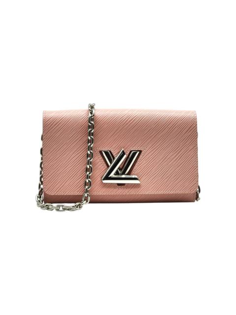 Louis Vuitton M62038 Epi Leather Rose Ballerine Twist Chain Wallet - New