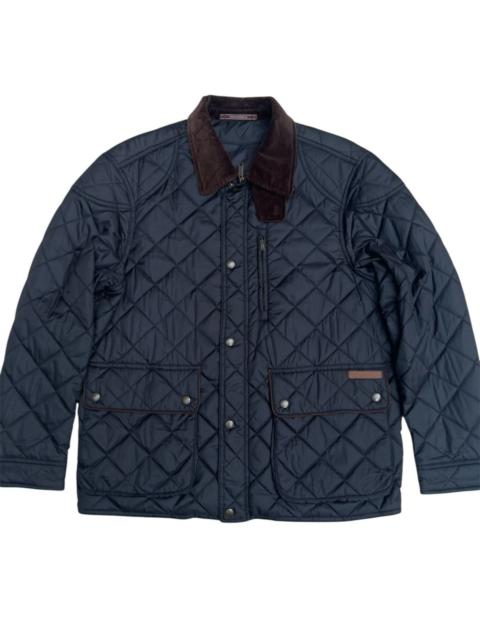 Other Designers Japanese Brand - Crocodile Japan Quilted Field Jacket Corduroy Collar
