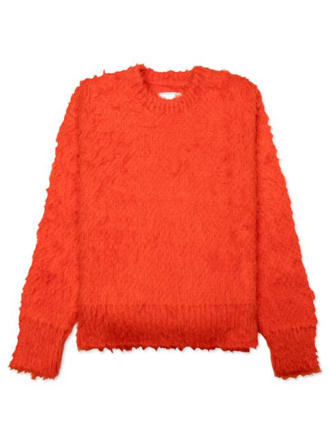 Jil Sander CREWNECK SWEATER - POPPY