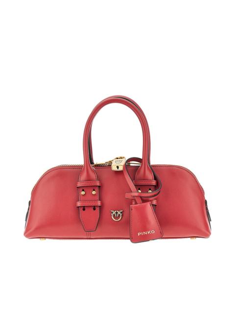PINKO Pinko Leather Small Escape Bag Red