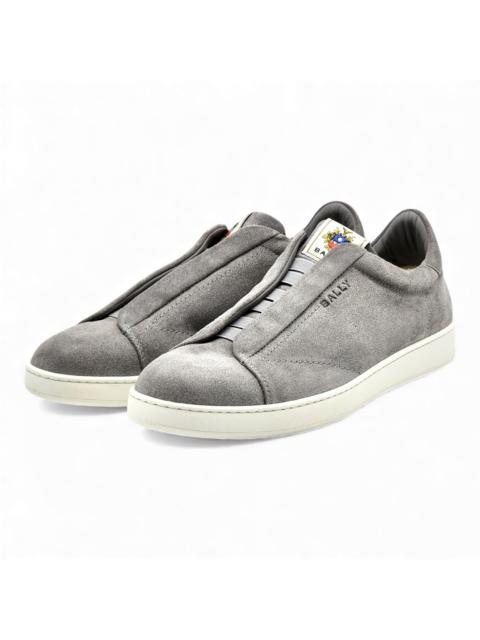 Other Designers Bally - Crest Romy Suede Sneakers Gray EU 44 US 11 - NWB $400