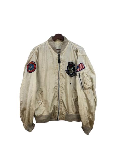Other Designers Vintage Bomber Ma 1 Light Jacket