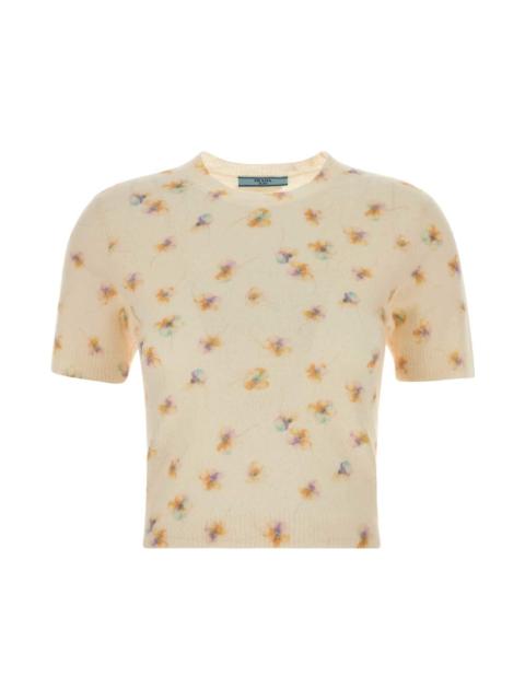 Prada Embroidered Wool Sweater