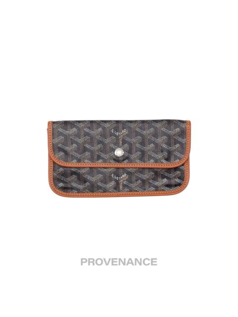 Goyard Goyard St. Louis Pouch - Black/Tan Goyardine