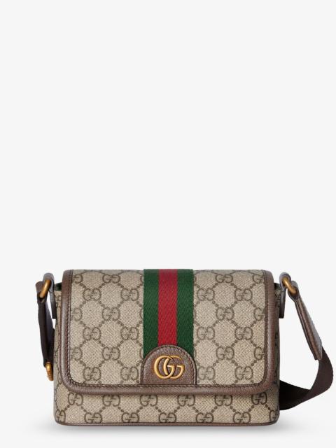 GUCCI Gucci Mini Ophidia Gg Fabric Crossbody Bag