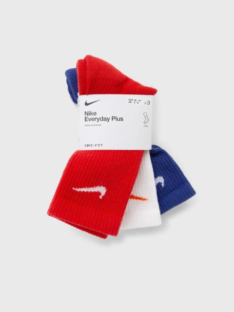Nike Everyday Plus Cushioned Training Crew Socks (3 Pairs)