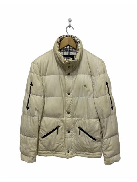 Burberry Burberry Black Label Corduroy Puffer Jacket Nova Check