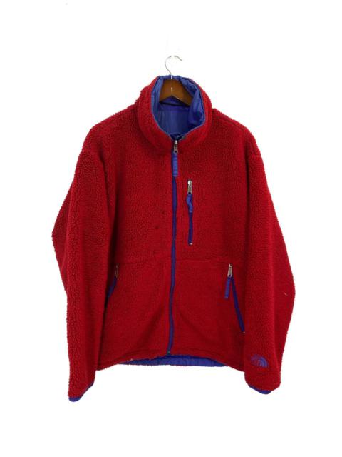 The North Face The North Face Retro Sherpa Fleece Jacket Reversible Red