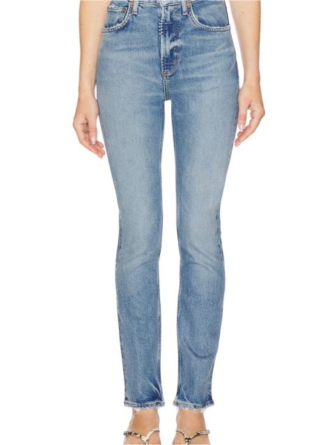 AGOLDE High Rise Stovepipe Jeans