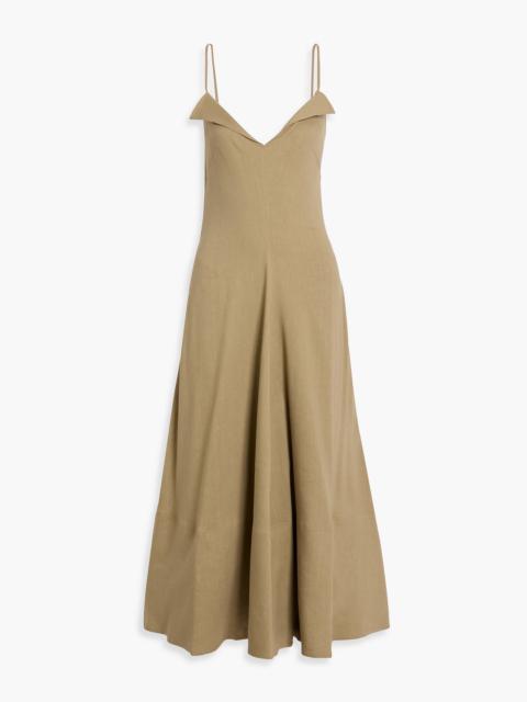 Proenza Schouler Ruby linen-blend maxi dress