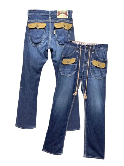 Other Designers Edwin × Japanese Brand × Vintage - EDWIN XV Relaxed Drawstring Bush Pants Yohji Yamamoto Style