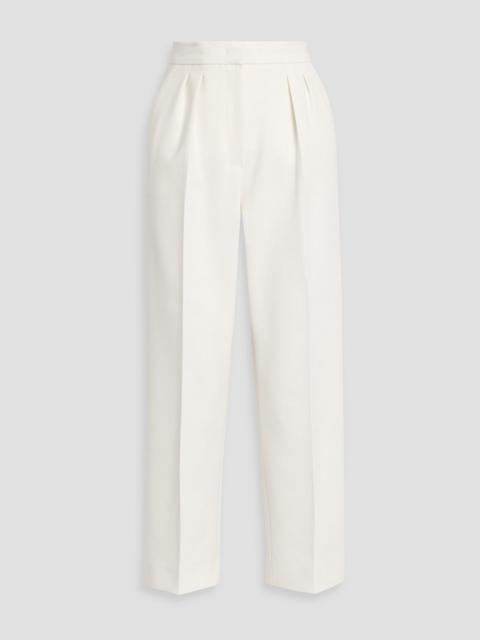 Max Mara Verbano wool-blend crepe straight-leg pants