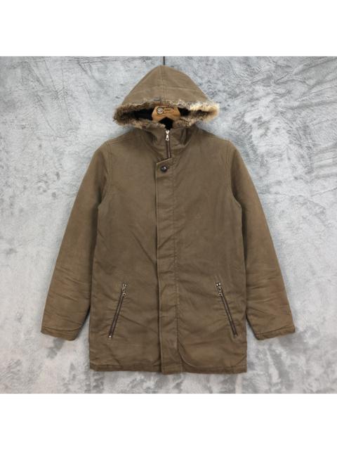 Other Designers Vintage - Vintage Green Made in Japan Riri Zip Warm Parka #5025-34