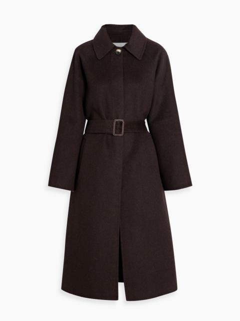 Proenza Schouler Juliette belted wool-blend felt coat