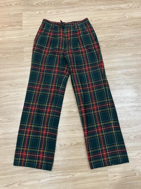 Other Designers Vintage - 🔥MEGA RARE🔥Vintage Tartan Wool Pants Vivienne Westwood Style