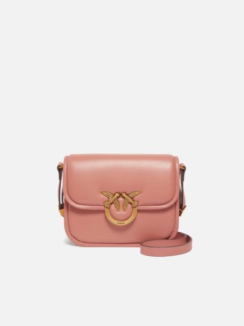 PINKO MEDIUM SHOULDER BAG LOVE BAG BOX IN NAPPA LEATHER