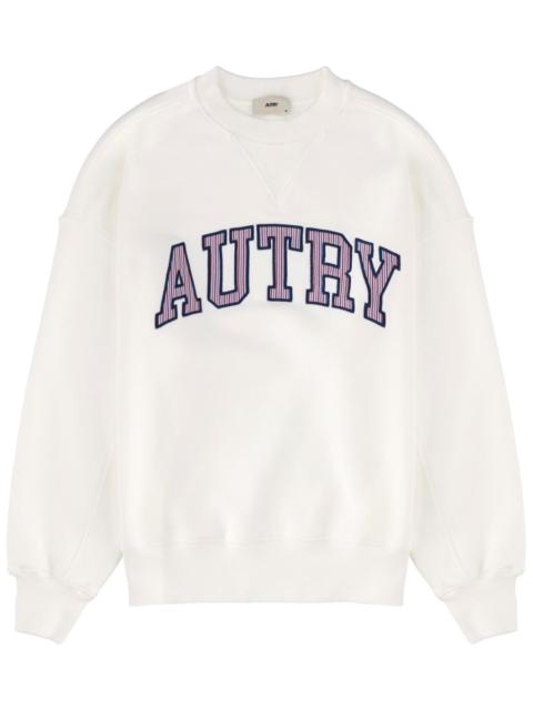 AUTRY COTTON SWEATSHIRT WITH LOGO