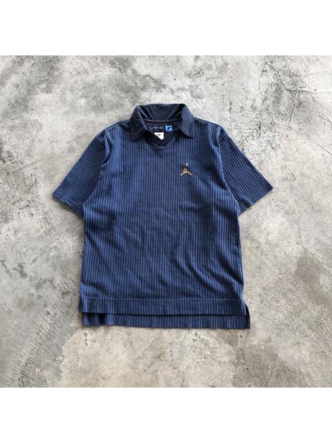 NIKE Jordan Rare Embroidery Jump Man Collar Shirt