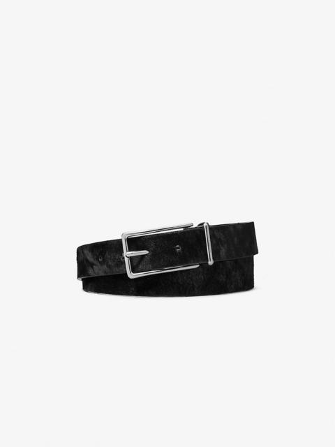 MICHAEL KORS Calf Hair Belt