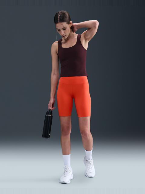 Nike Nike Zenvy Women's Gentle-Support High-Waisted 8" Biker Shorts