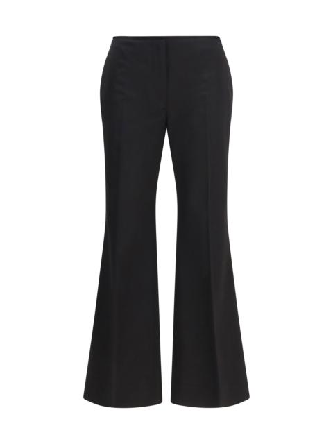 TOTEME Toteme Kick Flare Raw-edge Pants Black Women