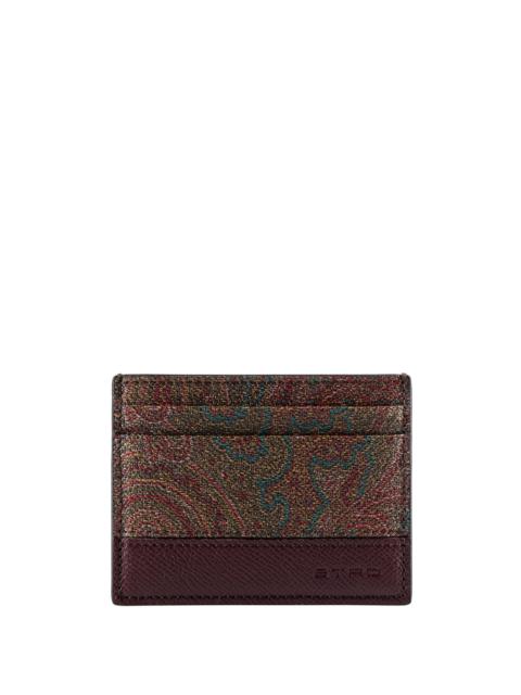 Etro Etro Men Card Holder Arnica