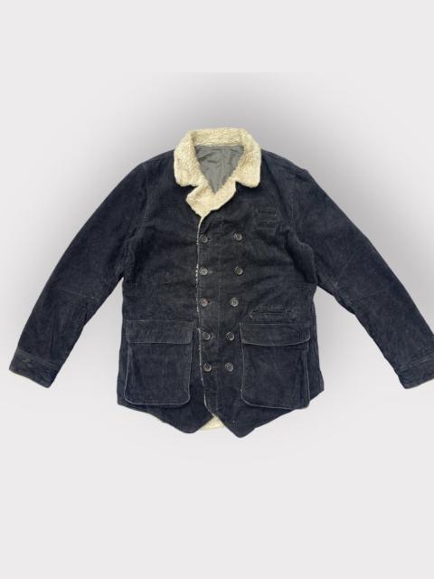 UNDERCOVER AW09 Earmuff Maniac Courduroy Shearling Jacket