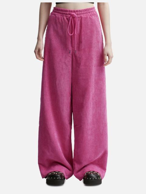 ECKHAUS LATTA CORD SNAP TROUSERS
