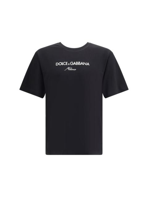 Dolce & Gabbana Dolce & Gabbana Men Double Collar T-Shirt