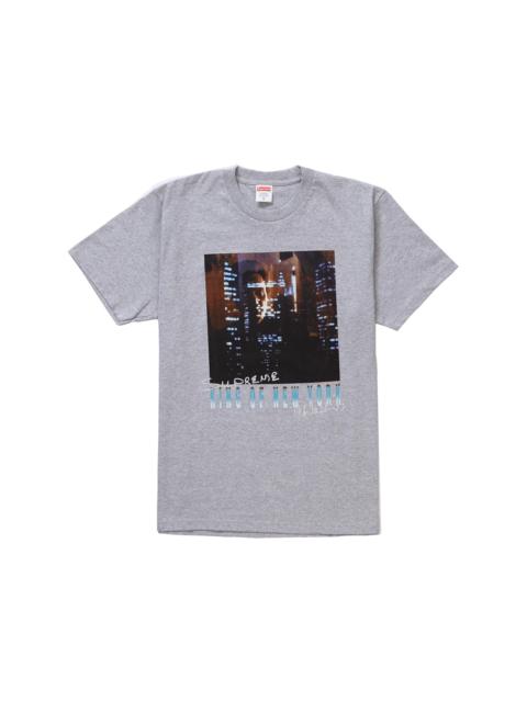 Supreme Supreme King of New York Tee Heather Grey