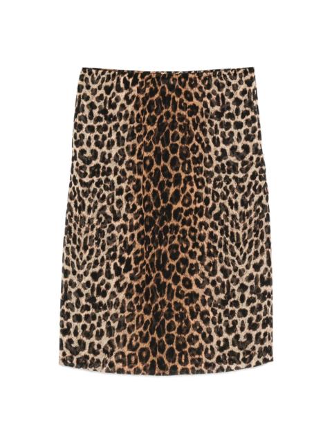 SAINT LAURENT Saint Laurent Brown Skirts Women