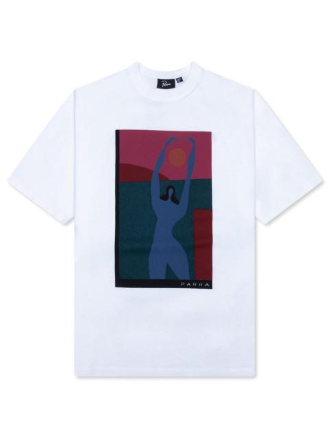 by Parra PROTECT THE SUN T-SHIRT - WHITE