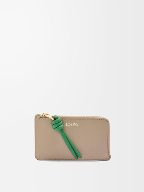 Loewe Knot coin cardholder in shiny nappa calfskin