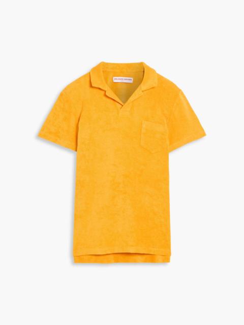 ORLEBAR BROWN Cotton-terry polo shirt