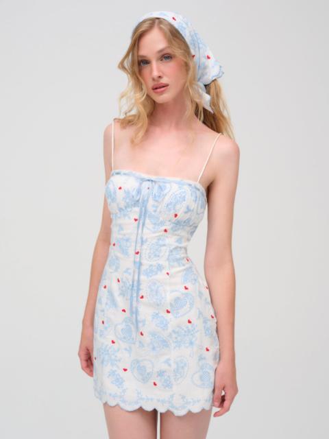 For Love & Lemons Claire Mini Dress