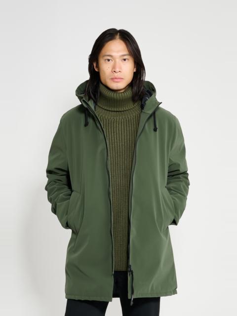 Stutterheim Stutterheim Stockholm Matte Winter Coat in Green at Nordstrom