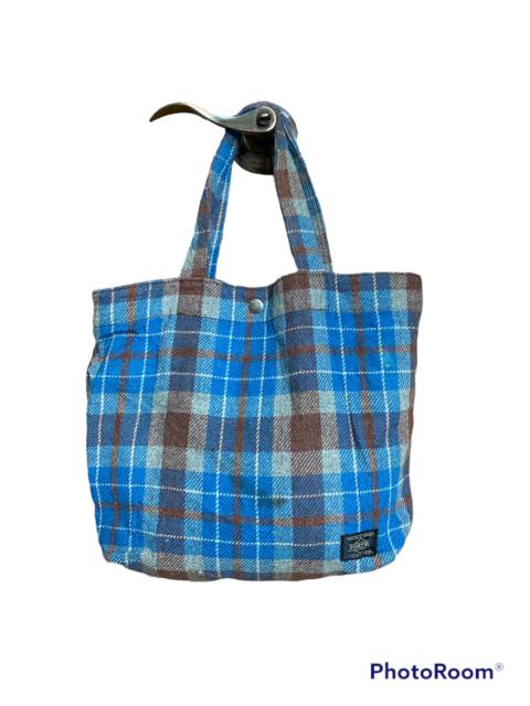 PORTER 💥Last Drop💥Head Porter Wool Plaid Tote Bag