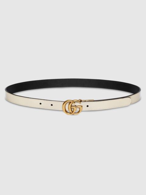 GUCCI GG Marmont reversible thin belt